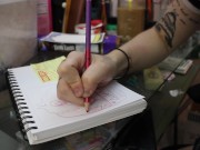 Preview 1 of Q n A - Art Timelaps - The Magician Tarot Card