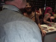 Preview 2 of Kitty fucks a fan form the AVN's