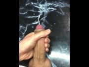 Preview 1 of Amazing slowmotion 8 inch  huge cumshot