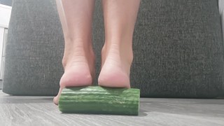 Feet Crushing Cucumber