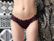 Preview 3 of 18 Year Old Tries on New Victoria Secret Panties