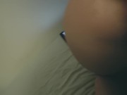 Preview 4 of Couple watching pornhub. He cums too fast. Ruined orgasm. HotAleyra Tribute