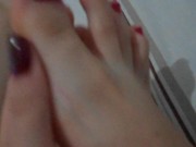 Preview 3 of Massage on my goddess feet. Do you want to do it on me?
