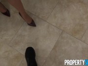 Preview 4 of PropertySex - Foxy real estate agent with big natural tits client sex