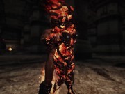 Preview 3 of skyrim Female monster Flame Atronach porn