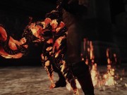 Preview 4 of skyrim Female monster Flame Atronach porn