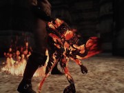 Preview 5 of skyrim Female monster Flame Atronach porn
