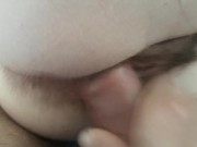 Preview 6 of Side hairy pussy fuck with creampie