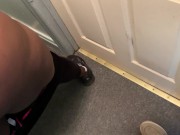 Preview 3 of My BBW StepAunt Couldn't Wait To Get In The Room So Fucked Her In The Hall