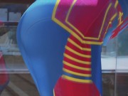 Preview 3 of Avengers: Captain Marvel epic takes dick in her teen pussy SiaSiberia