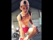 Preview 4 of Working Out, Jerking Off, and Cumming