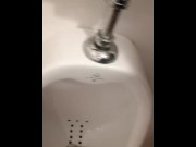 Preview 1 of First Urinal Piss