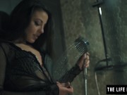Preview 4 of Super model washes away her sins by masturbating in the shower