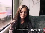 Preview 4 of HITZEFREI.dating PUBLIC Berliner Göre nackt in S-Bahn & an Bahnhof gefickt