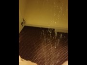 Preview 1 of Pissing under the sink