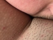 Preview 6 of Close up wet horny pussy licking till she cum in convulsion