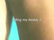 Preview 1 of First time step daughter rode her step dad