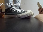 Preview 1 of Taiwanese Converse cock crush (no cum)