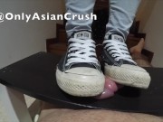 Preview 6 of Taiwanese Converse cock crush (no cum)