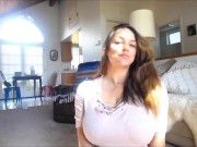 Preview 1 of Monica Mendez birthday show with her giant tits in focus webcam