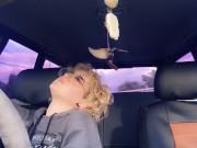 Preview 3 of desperate loud pulls over to make herself cum