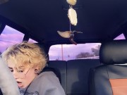 Preview 6 of desperate loud pulls over to make herself cum