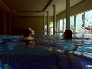 Preview 2 of Olla Oglaebina & Irina Russaka hot teens underwater