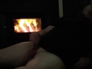 Preview 6 of Edging, Squirming, Moaning near my fireplace