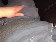 Preview 2 of I made him cum in his pants!!