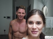 Preview 2 of PORN-LIFESTYLE COM - LITTLECAPRICE  SEX Report, Behind the scenes, Backstage