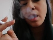 Preview 4 of Miss Dee Nicotine Fetish Smoking for Her Fans #08