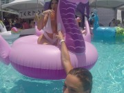 Preview 1 of PORNSTAR POOL PARTY IN MIAMI!