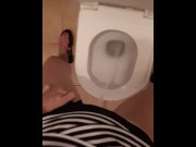 Preview 4 of Pee desperation in publc toilet Female POV