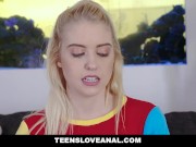 Preview 3 of TeensLoveAnal - Cute Blonde Gets Her Asshole Stuffed By Step Brother