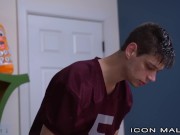 Preview 2 of ICON MALE Michael Delray Helps Football Twonk Get Undressed