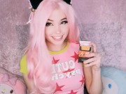 Preview 2 of Belle Delphine gets DOUBLE penetrated