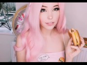 Preview 1 of Belle Delphine gets her HOLE nice and FILLED UP