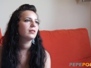 Preview 6 of Brunette Inma and her husband star in a porno to spice up their sex life