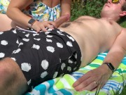 Preview 3 of sucking and fucking in the sun - Amateur Couple Dirty Desire