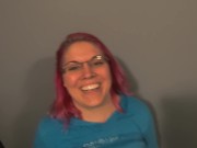Preview 5 of Playing around with POV: laughing, tits, and doggie!