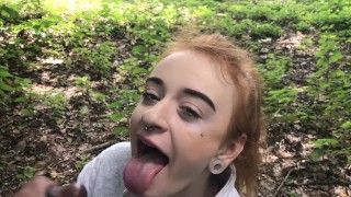 PortaGloryhole - Alt Girl Moistens Her Lips With Cock