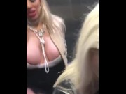 Preview 1 of Crazy British whores sucks lucky guy cock