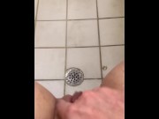Preview 4 of Quick cum in public shower before I get caught
