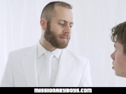 Preview 1 of MissionaryBoyz - Missionary Boy Gives A Priest A Cum Facial