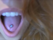 Preview 3 of MelRose - Sucking Dildo and Pussy Fuck for my Cammiversary