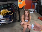 Preview 6 of Roadside - Teen Fucks The Mechanic For Discount