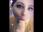 Preview 4 of Snap chat POV blow job