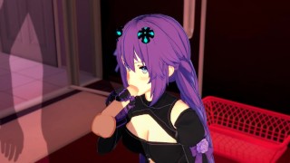 Neptunia - Purple Heart 3D Hentai