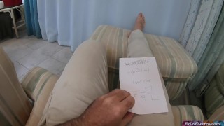 You get to fuck your stepsister when you find her bad report card (POV)
