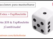Preview 4 of JOI Español ESPECIAL CON AZAR, Instrucciones para masturbarse.